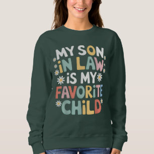Sudadera Mi Hijo De Derecho Es Gracioso Para Mi Hijo Favori