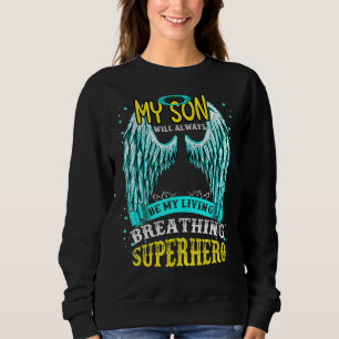Sudadera Mi Hijo Mi Ángel De Guardia En El Cielo Desaparece