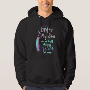 Sudadera Mi Hijo Mi Ángel de la Guarda Padres Perdieron a s
