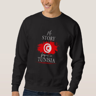 Sudadera Mi Historia Comienza En El Fútbol Tunecino Con Ban
