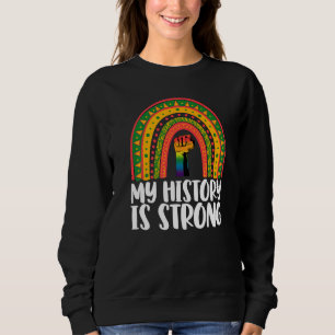 Sudadera Mi historia: Fuertes mujeres arcoiris africanas vi