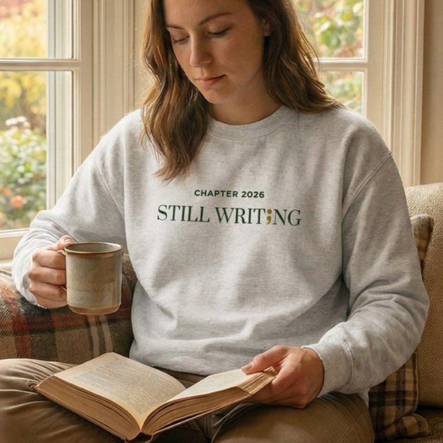 Sudadera Mi historia no ha terminado Punto y coma Concienci (my story isnt over, semicolon project, recovery sweatshirt)
