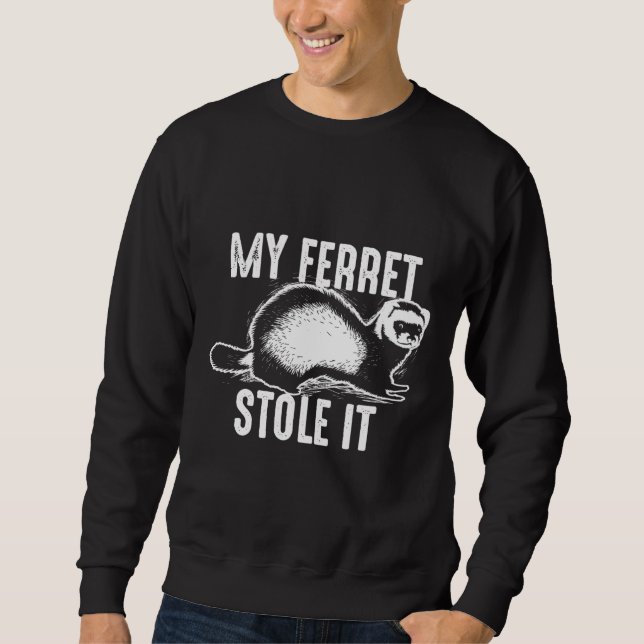 Sudadera Mi hurto me quedo con polecat (Anverso)