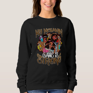 Sudadera Mi juego de melanina es fuerte historia de magia d