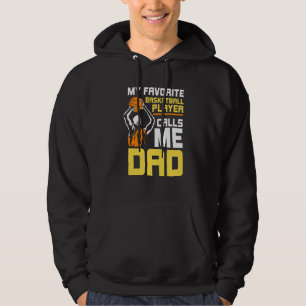 Sudadera Mi jugador de baloncesto favorito me llama papá Pa