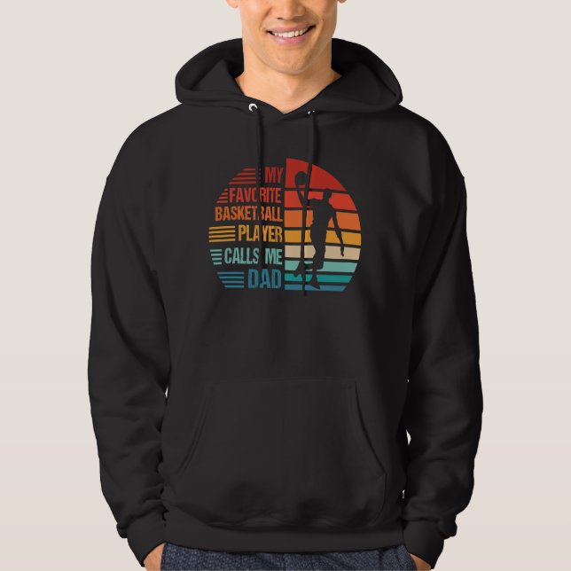 Sudadera Mi jugador favorito de baloncesto (Anverso)