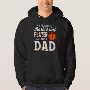 Sudadera Mi jugador favorito de baloncesto me llama familia