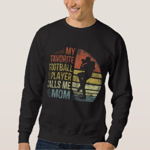Sudadera Mi jugador favorito de fútbol me llama regalo de m