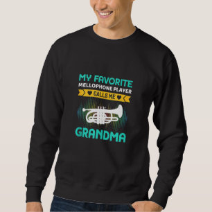 Sudadera Mi jugador favorito de teléfono móvil me llama abu