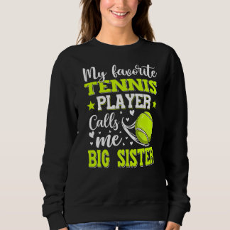 Sudadera Mi jugador favorito de tenis me llama gran marione