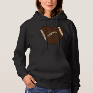 Sudadera Mi jugador favorito me llama Grammy Football Heart