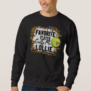 Sudadera Mi jugador favorito me llama madre de tenis de Lol