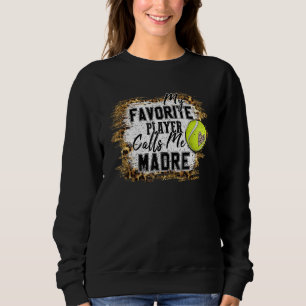 Sudadera Mi jugador favorito me llama madre de tenis madre 