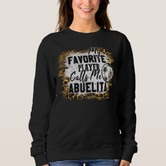 Sudadera Mi jugador favorito me llama madre futbolera de Ab