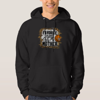 Sudadera Mi jugador favorito me llama madre polilla de básq
