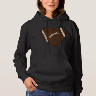 Sudadera Mi jugador favorito me llama Mama Football Heart C