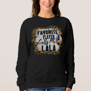 Sudadera Mi jugador favorito me llama Moth de Voleibol Yiay