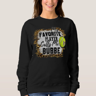 Sudadera Mi jugador favorito me llama Tenis Bubbe
