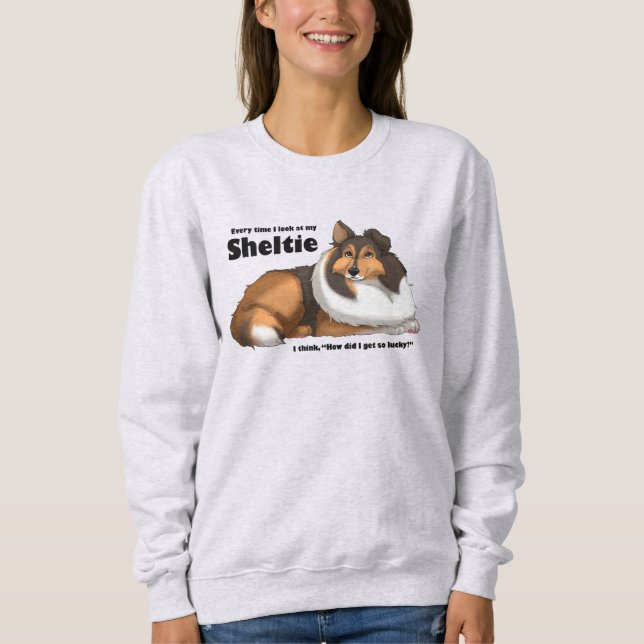 Sudadera Mi Lucky Sheltie (Anverso)