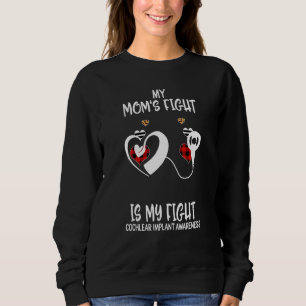 Sudadera Mi mamá es mi lazo de concienciación sobre implant