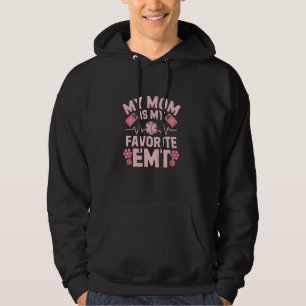 Sudadera Mi mamá es mi madre favorita de la familia paraméd