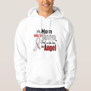 Sudadera Mi mamá es un cáncer de pulmón del ángel