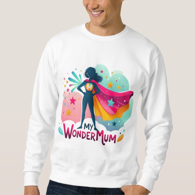 Sudadera Mi mamá maravilla (Anverso)