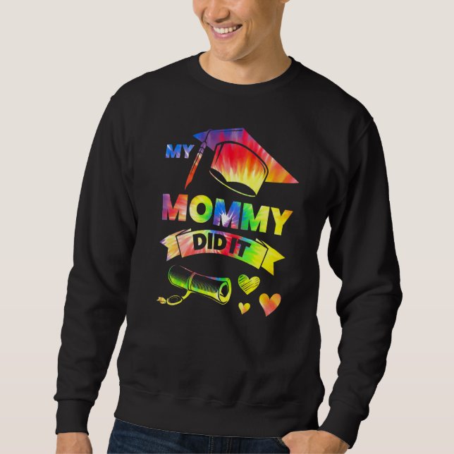 Sudadera Mi Mami Lo Hizo Senior (Anverso)