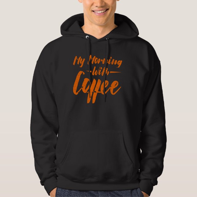 Sudadera Mi Mañana Con Café (Anverso)