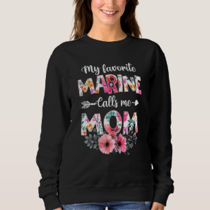 Sudadera Mi marine favorito me llama mamá Marine Mil