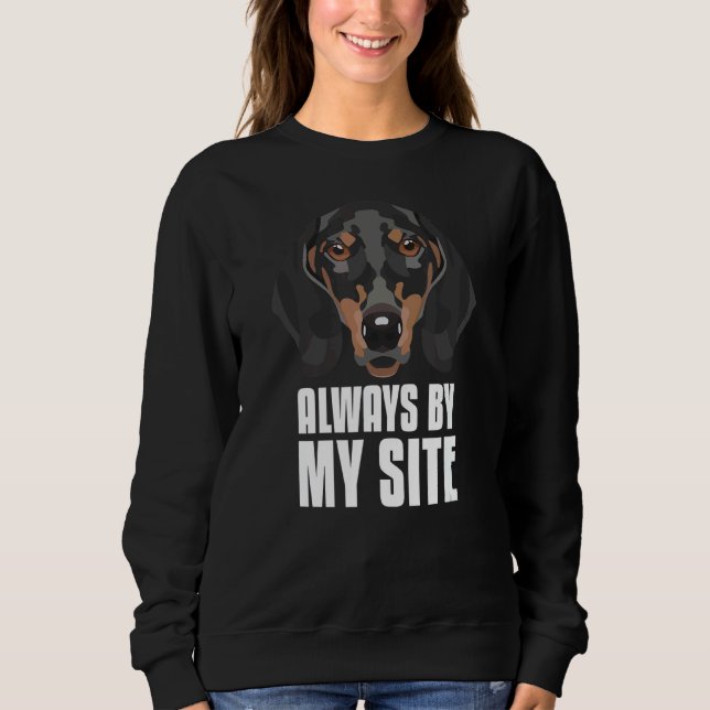 Sudadera Mi mejor amigo, Dachshund (Anverso)