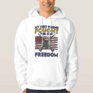 Sudadera Mi mejor amigo luchó por nuestra libertad - Vetera