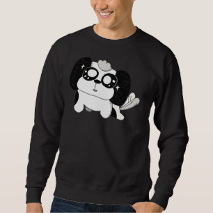 Sudadera Mi mejor amigo se inclina por los Shihtzu activos
