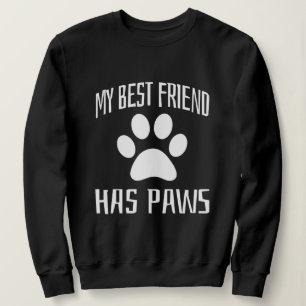 Sudadera Mi mejor amigo tiene patas