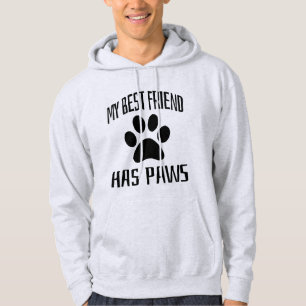 Sudadera Mi mejor amigo tiene patas - Camiseta de sudor par