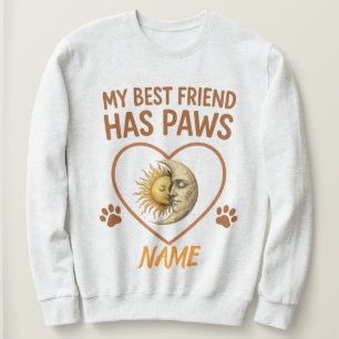 Sudadera Mi mejor amigo tiene patas Plantilla de foto de ma
