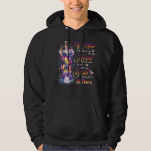 Sudadera Mi mente todavía habla contigo y mi corazón todaví