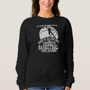 Sudadera Mi Momma Es Mi Favorito Jugador De Baloncesto Spor