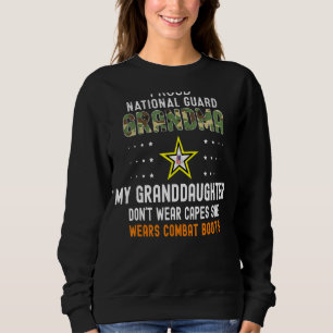 Sudadera Mi Nieta Usa Boots De Combate Guardia Nacional