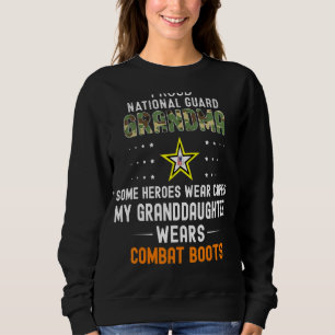 Sudadera Mi Nieta Usa Boots De Combate Guardia Nacional