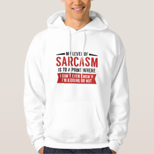 Sudadera Mi Nivel De Sarcasmo