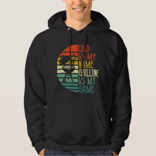 Sudadera Mi nombre es "Grill", es mi deporte de juego