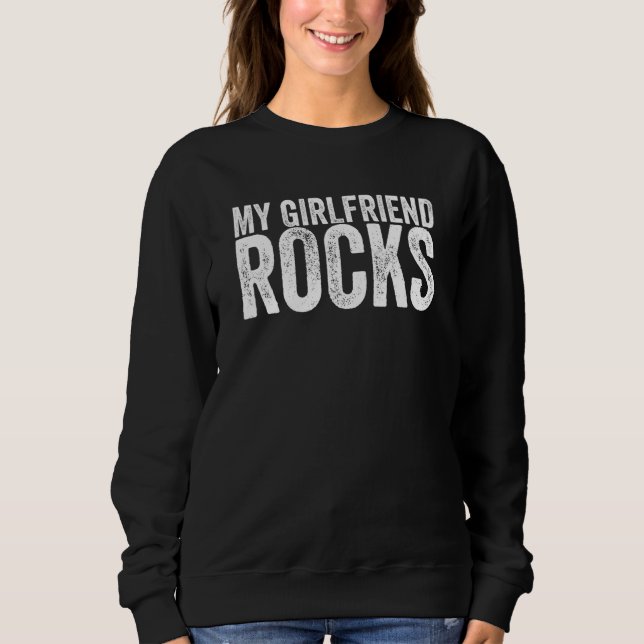 Sudadera Mi Novia Rocks (Anverso)