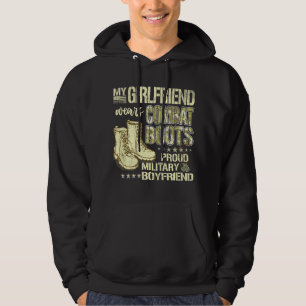 Sudadera Mi novia usa botas de combate - Novio militar