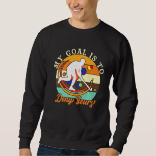 Sudadera Mi Objetivo Es Negarle El Hockey De Campo