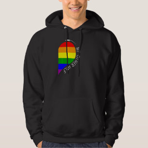 Sudadera Mi otra mitad Gay Hearple Couple Rainbow Pride Gua