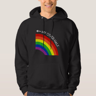 Sudadera Mi otra pareja gay orgullo arcoiris Guay LGBT A