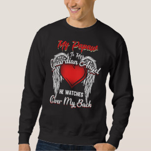 Sudadera Mi Papaw Es El Ángel De La Guardia Que Ve Por La P