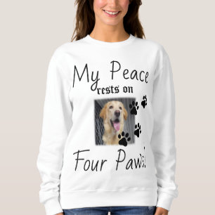Sudadera Mi paz descansa en cuatro varas - Cute Pet Lover C