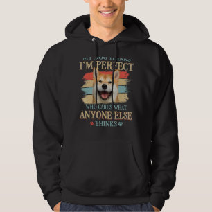 Sudadera Mi perro cree que soy un perfecto estilo retro Aki